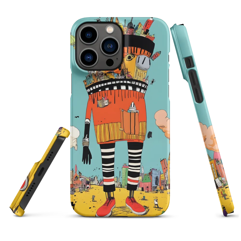 Urban Fantasia: A Whimsical Encounter | Phone Case |  13 Pro Max | Snap Case | Matte