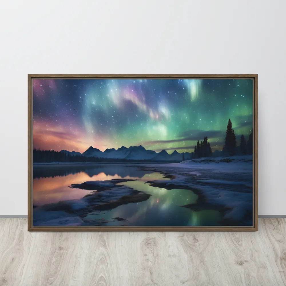 Ethereal Aurora: A Night Under the Stars
