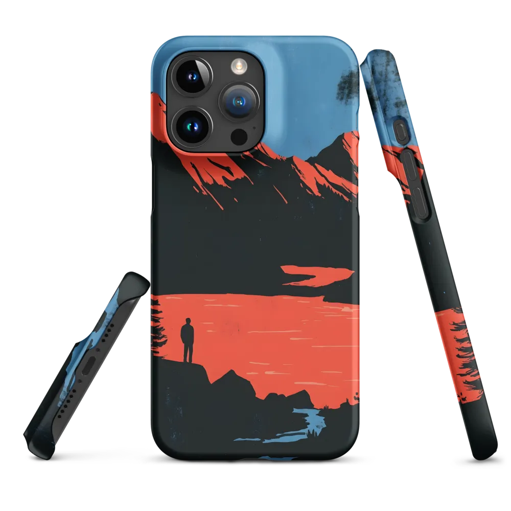 Serenity in Contrast | Phone Case |  15 Pro Max | Snap Case | Matte