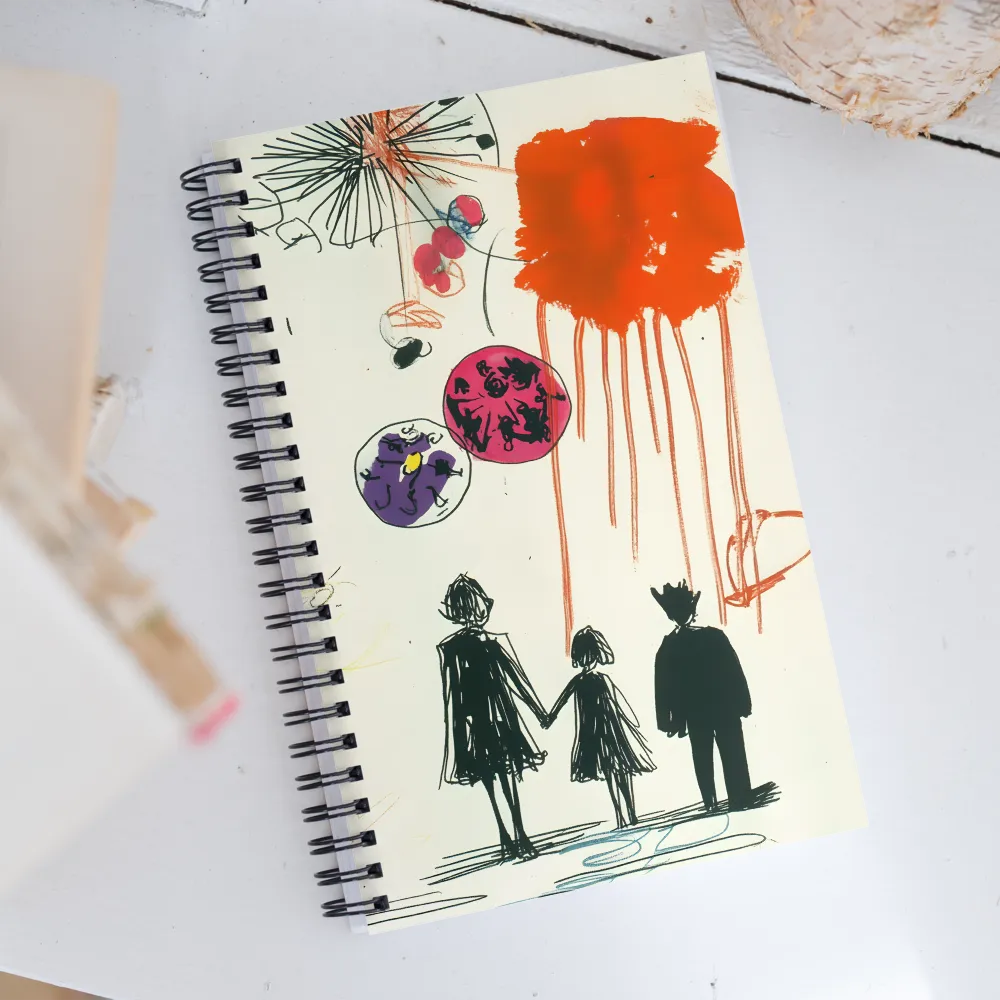 Embrace of Togetherness | Spiral Notebook