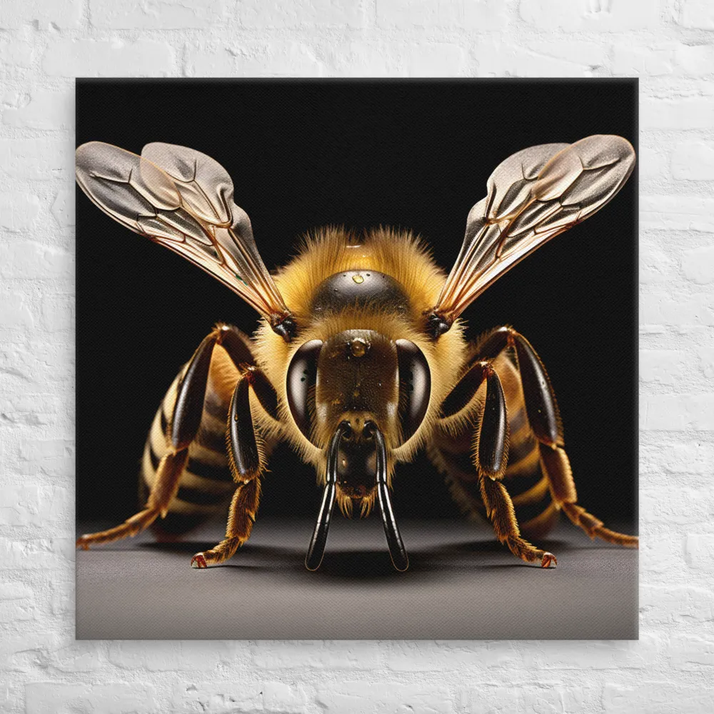 The Majesty of the Honeybee | Canvas | 37″×37″