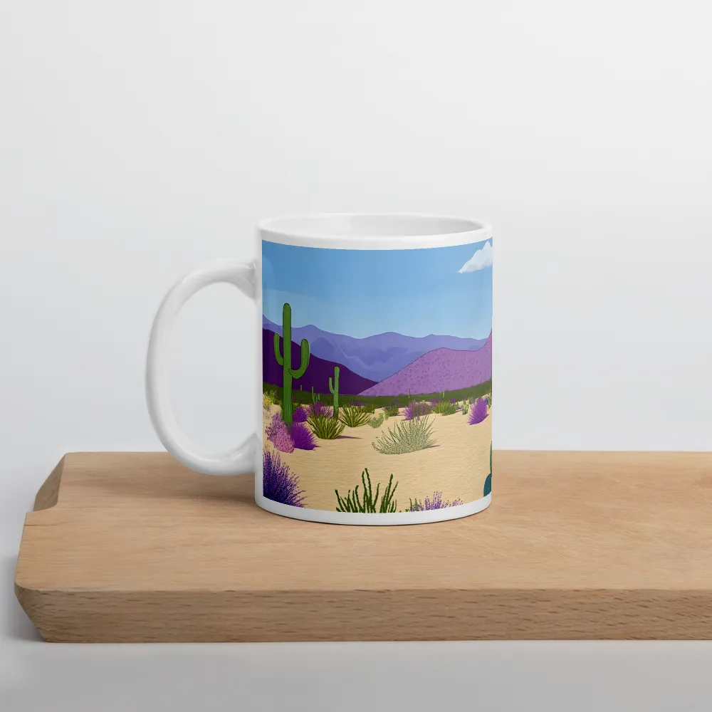 Desert Serenity | Mug with White inside | 11 oz