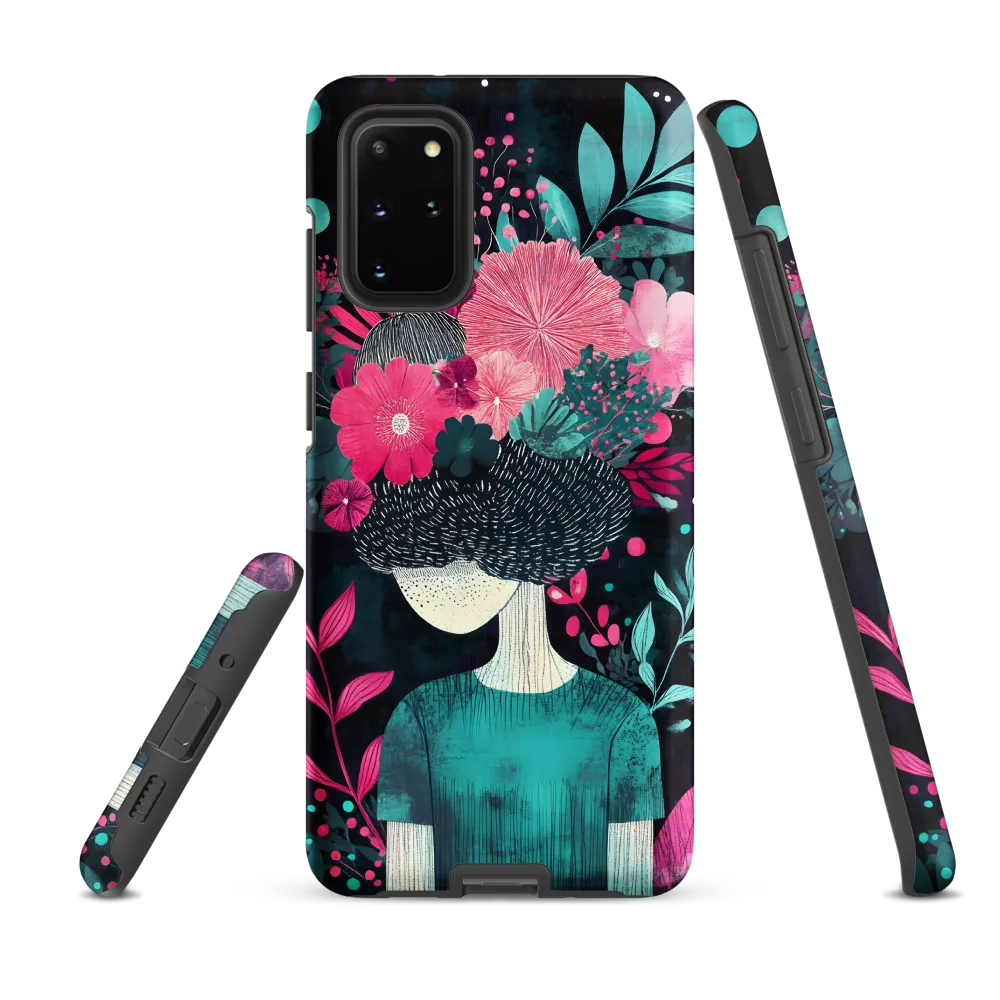 Floral Harmony: A Portrait of Serenity