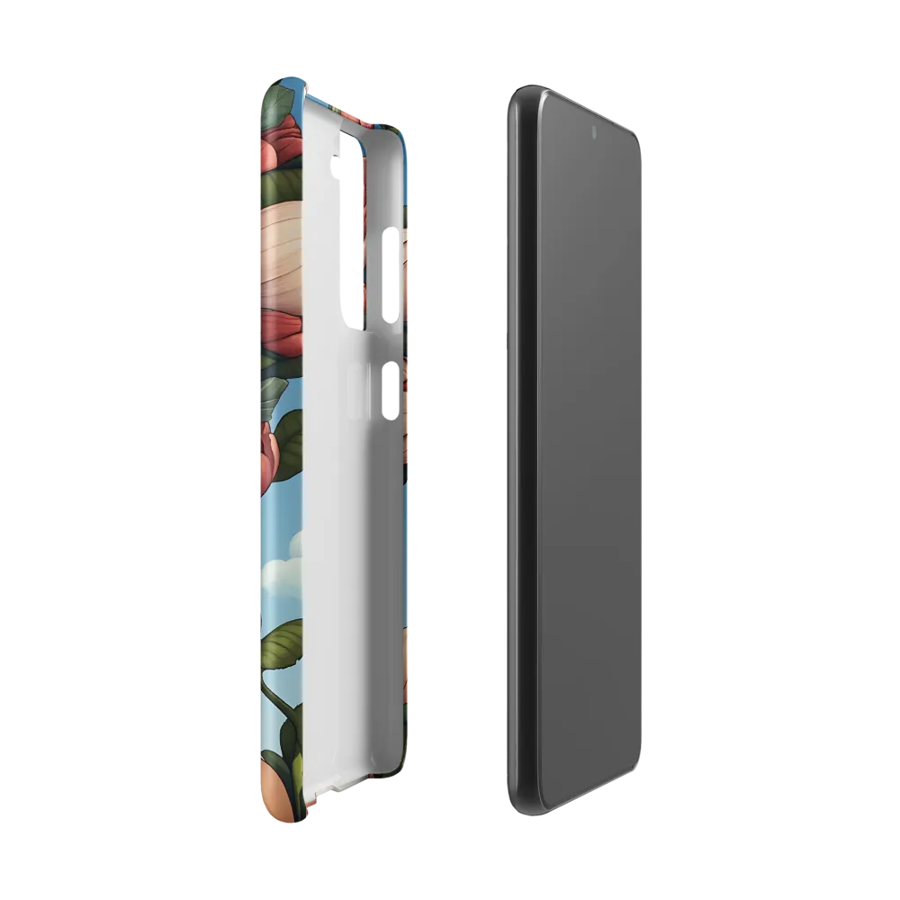 Whispers of Serenity | Phone Case |  S21 | Snap Case | Matte