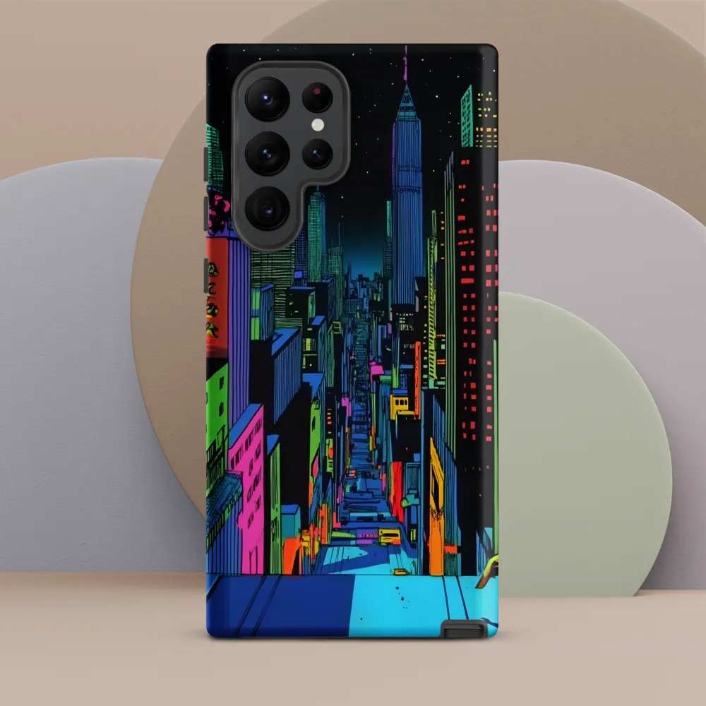 Neon Dreams of a Futuristic City
