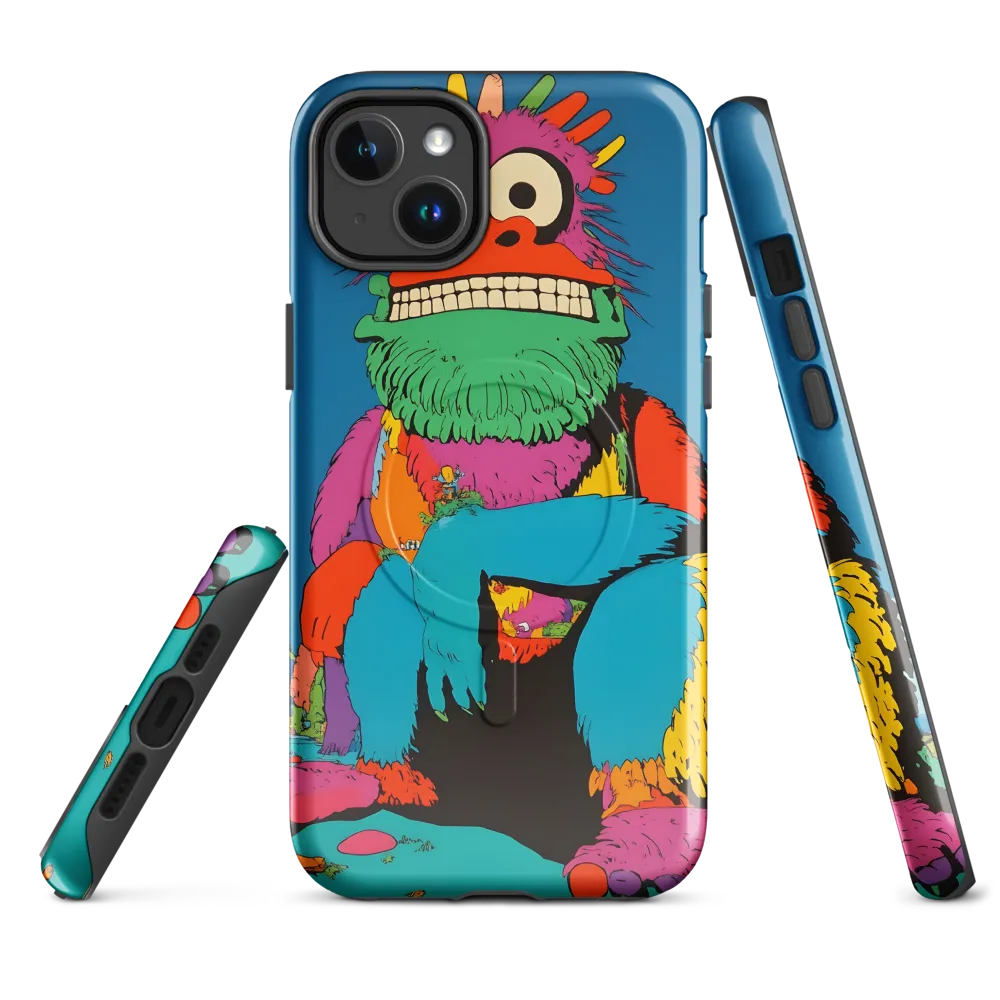 Whimsical Giant: A Playful Monster Encounter