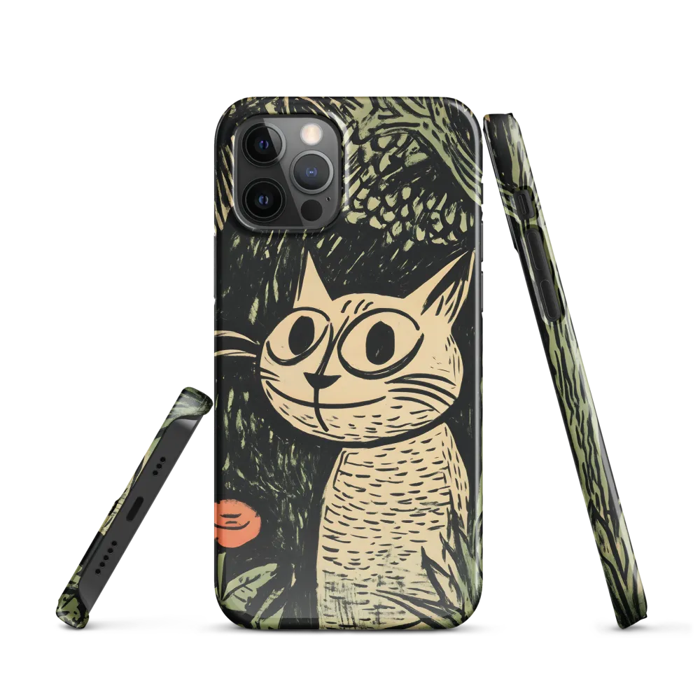 Whimsical Cat in the Forest