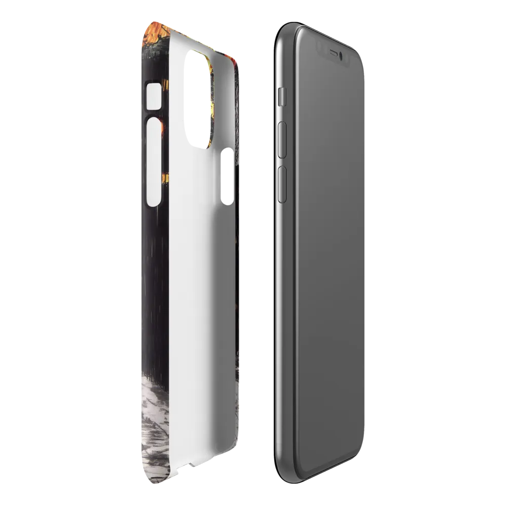 Eclipsed Cityscape | Phone Case |  11 Pro | Snap Case | Glossy