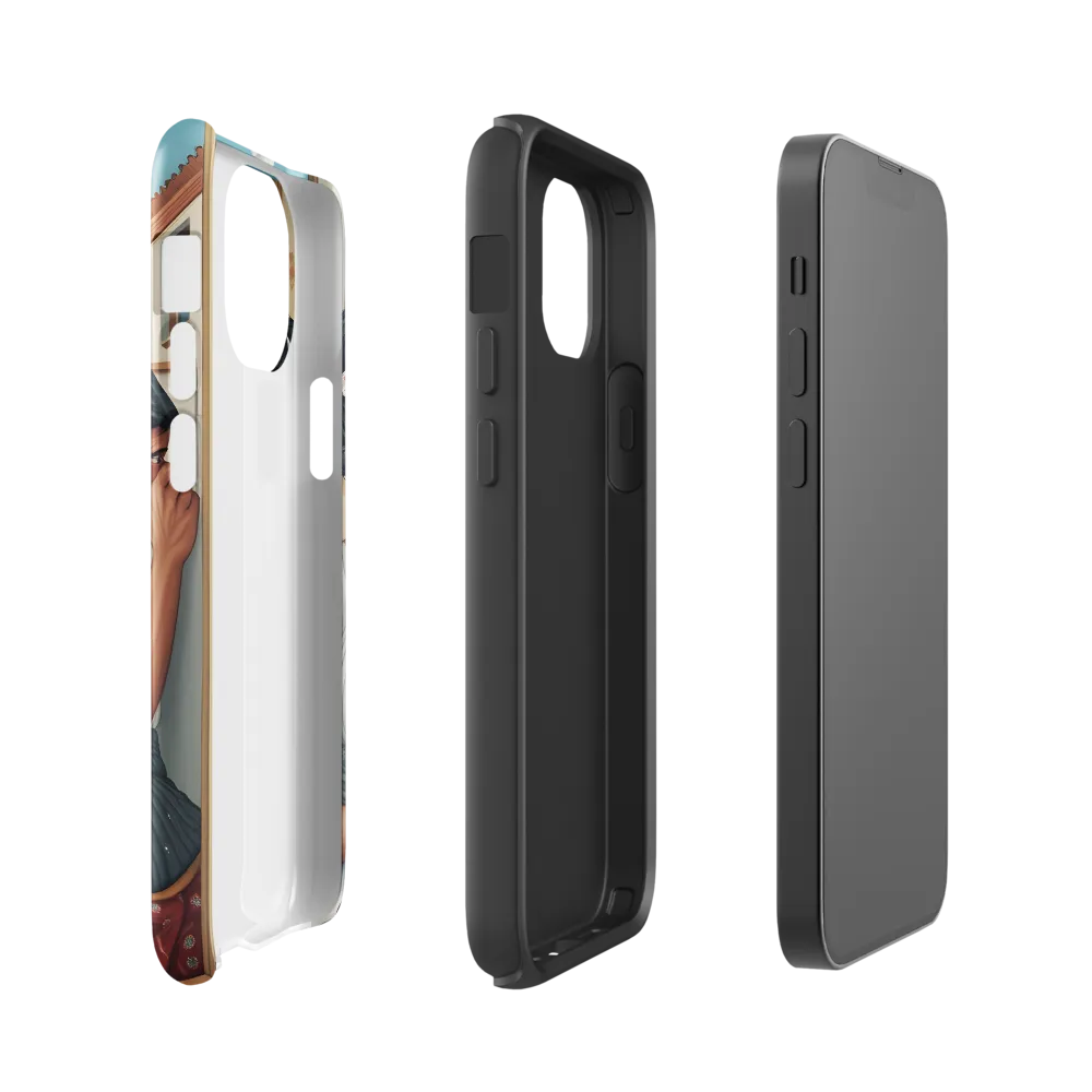 Tension Between Worlds | Phone Case |  13 mini | Tough Case | Glossy