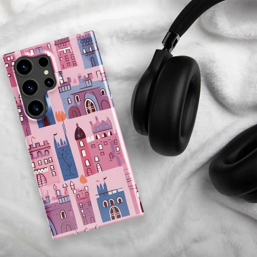 Whimsical Castles: A Playful Tapestry | Phone Case |  S24 Ultra | Snap Case | Glossy