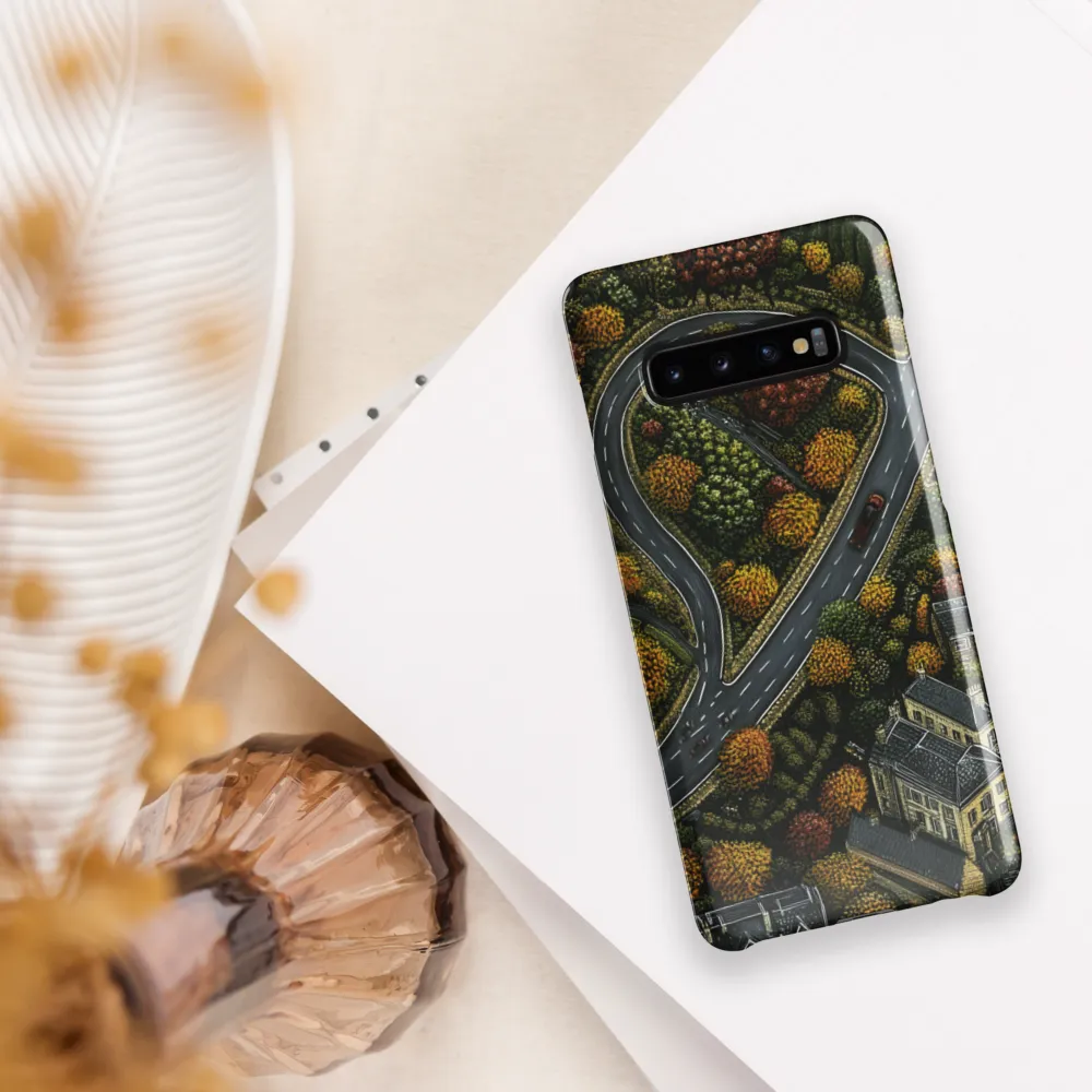 Heartfelt Journey Through Autumn | Phone Case |  S10 Plus | Snap Case | Glossy