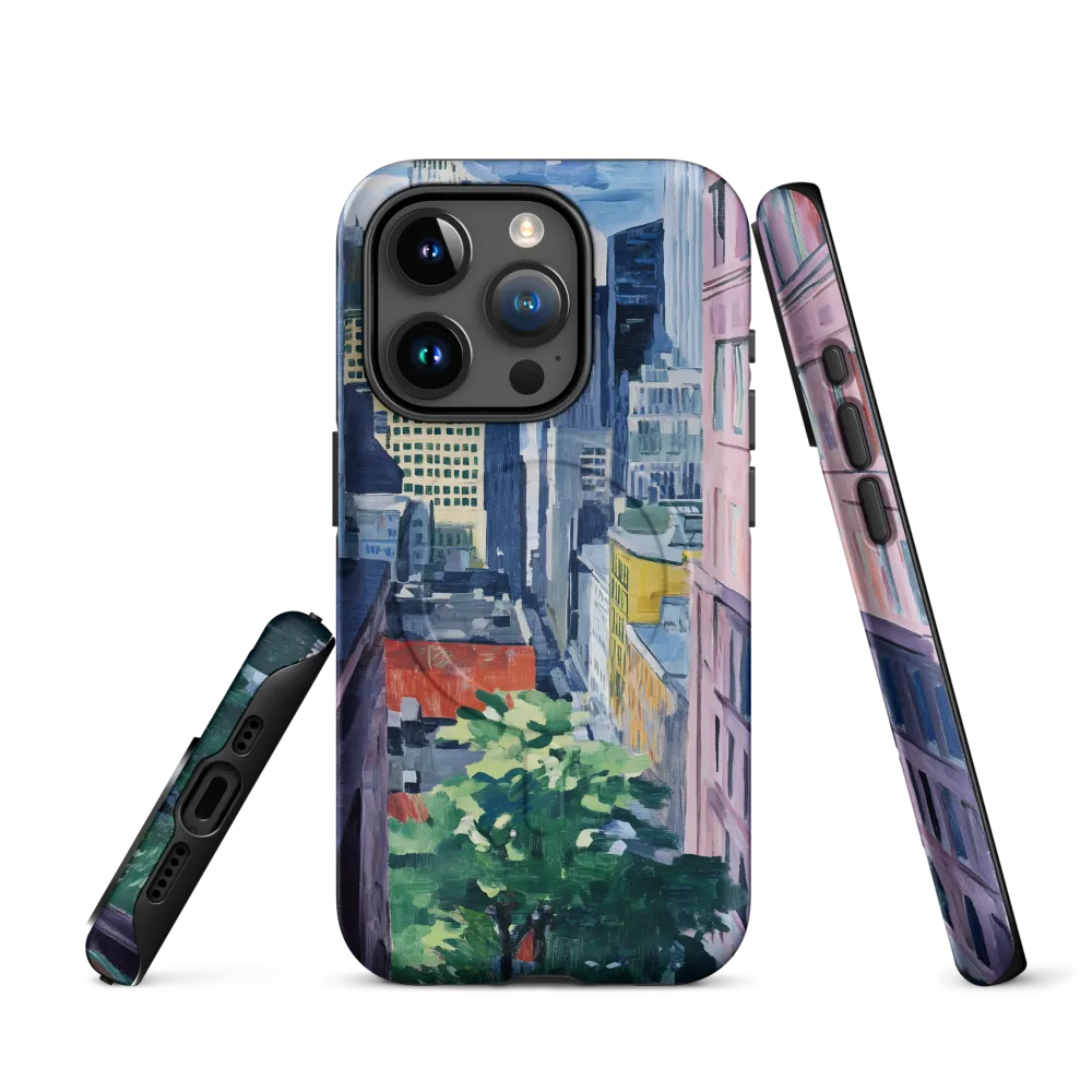 Urban Symphony: A Cityscape in Color