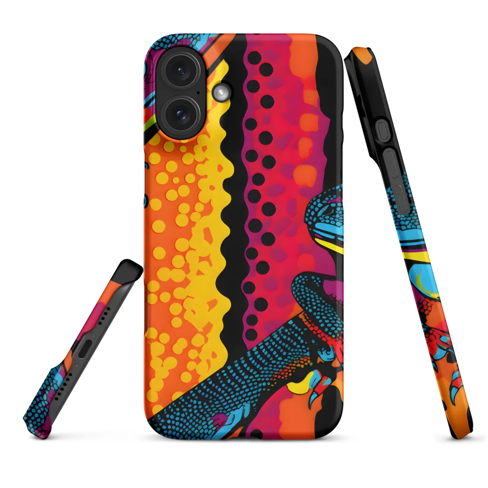 Colorful Encounters: The Playful Geckos
