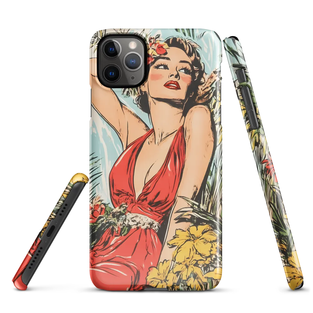 Tropical Allure | Phone Case |  11 Pro Max | Snap Case | Glossy