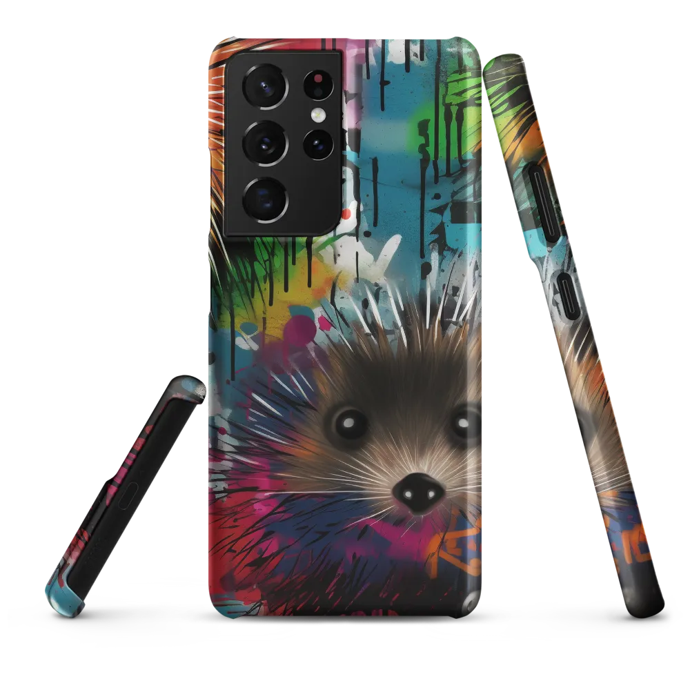 Whimsical Hedgehogs in a Kaleidoscopic Wonderland