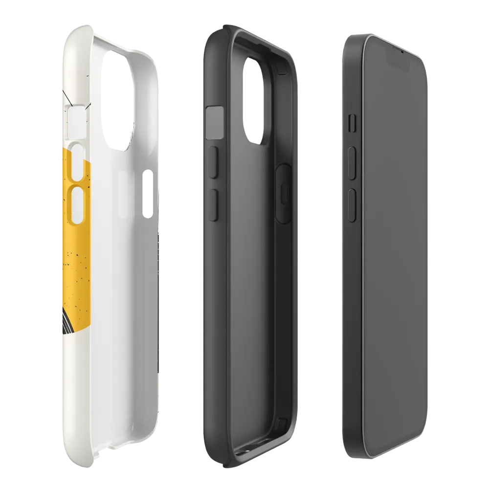Dynamic Harmony in Black and Yellow