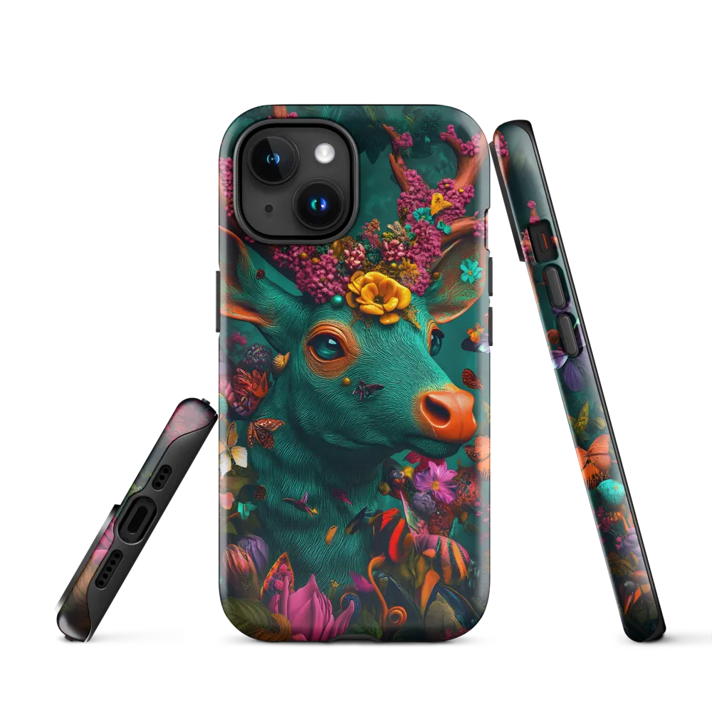 Whimsical Blossoms of the Enchanted Forest | Phone Case |  15 | Tough Case | Glossy