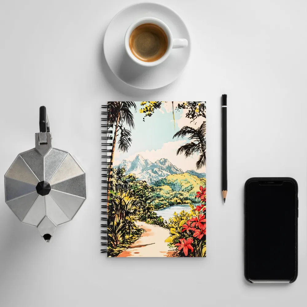 Tropical Serenity | Spiral Notebook