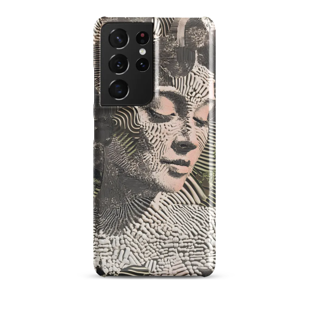 Ethereal Blend of Nature and Humanity | Phone Case |  S21 Ultra | Snap Case | Glossy