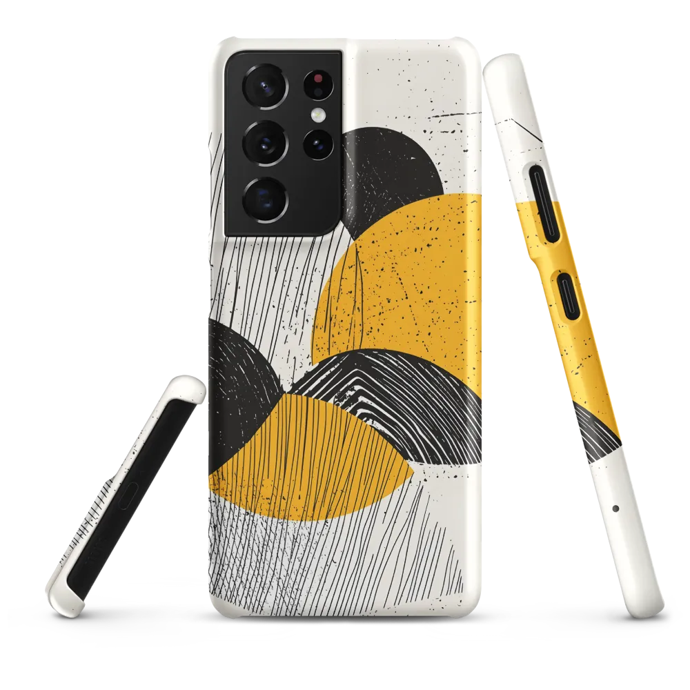 Dynamic Harmony in Black and Yellow