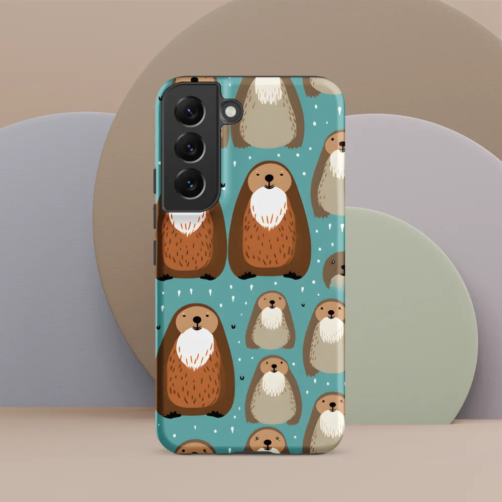 Whimsical Otter Pattern