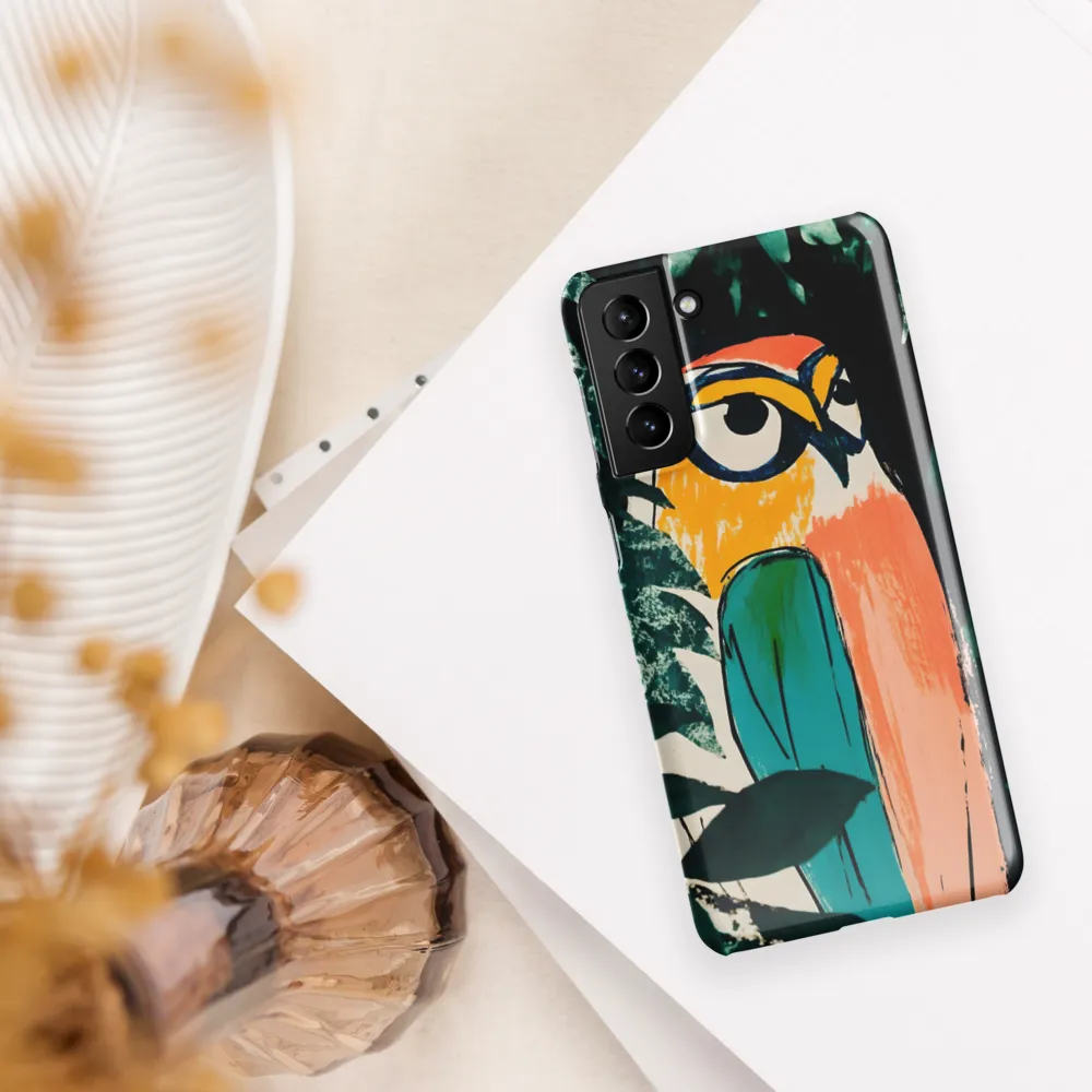 Camouflaged Majesty: The Abstract Owl
