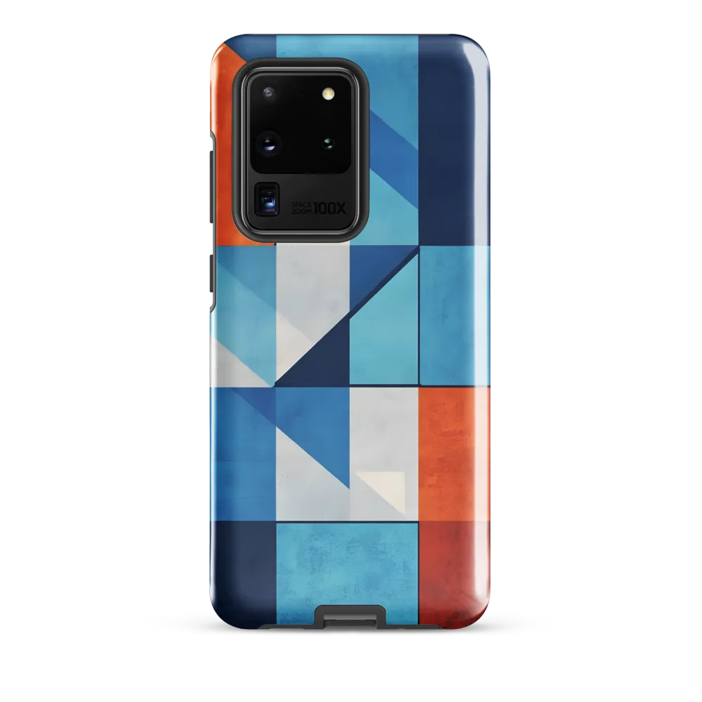 Geometric Harmony in Color | Phone Case |  S20 Ultra | Tough Case | Glossy