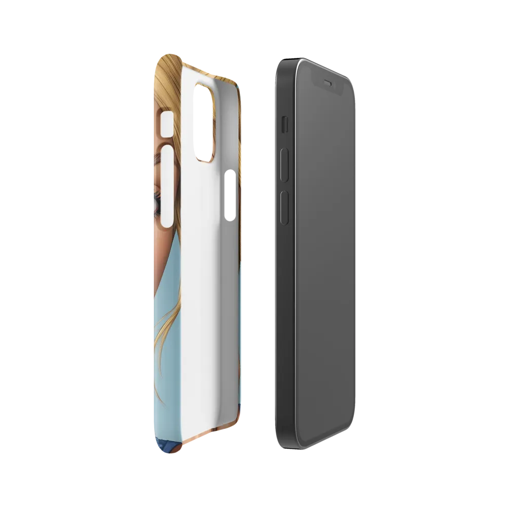Serenity in Blue | Phone Case |  12 Mini | Snap Case | Glossy