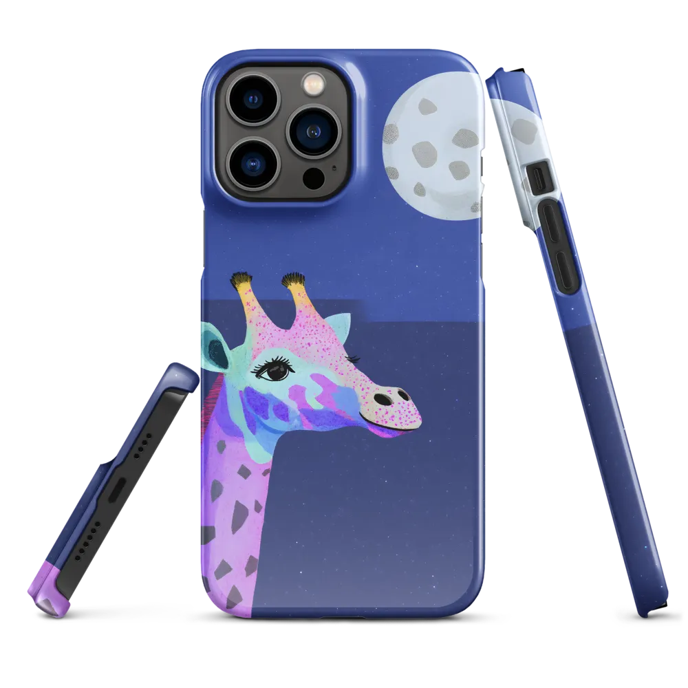Whimsical Giraffe Under the Stars