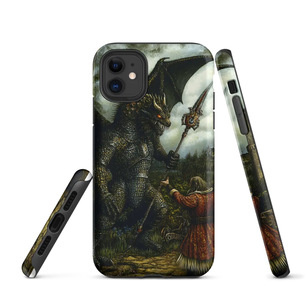 The Confrontation: Dragon vs. Wizard | Phone Case |  11 | Tough Case | Matte