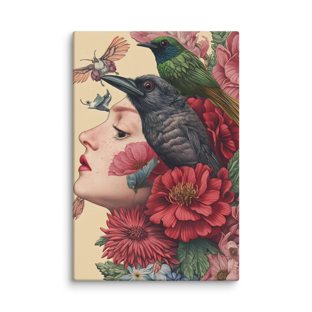 Harmony in Nature: The Floral Muse | Art Print