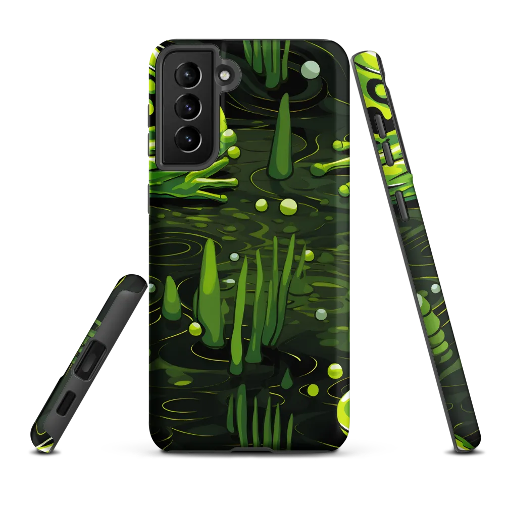 Green Harmony: Life Beneath the Surface