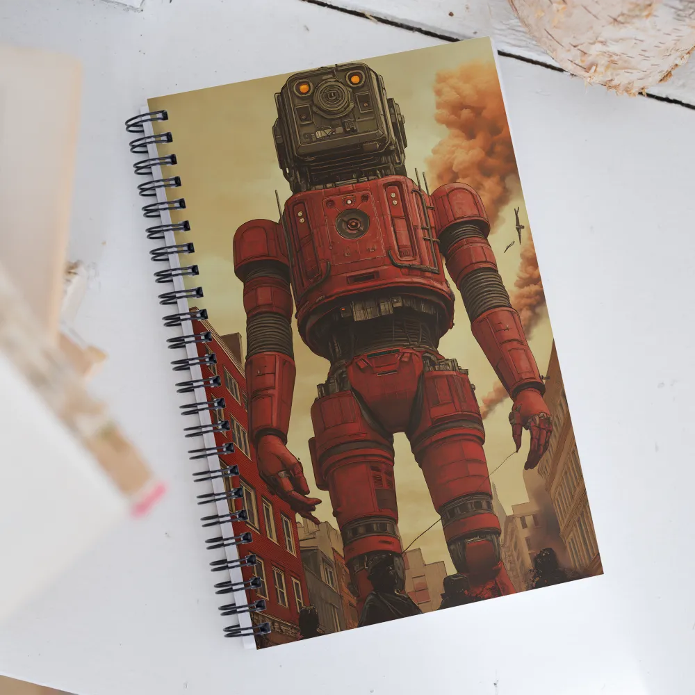 The Colossus of Rust | Spiral Notebook