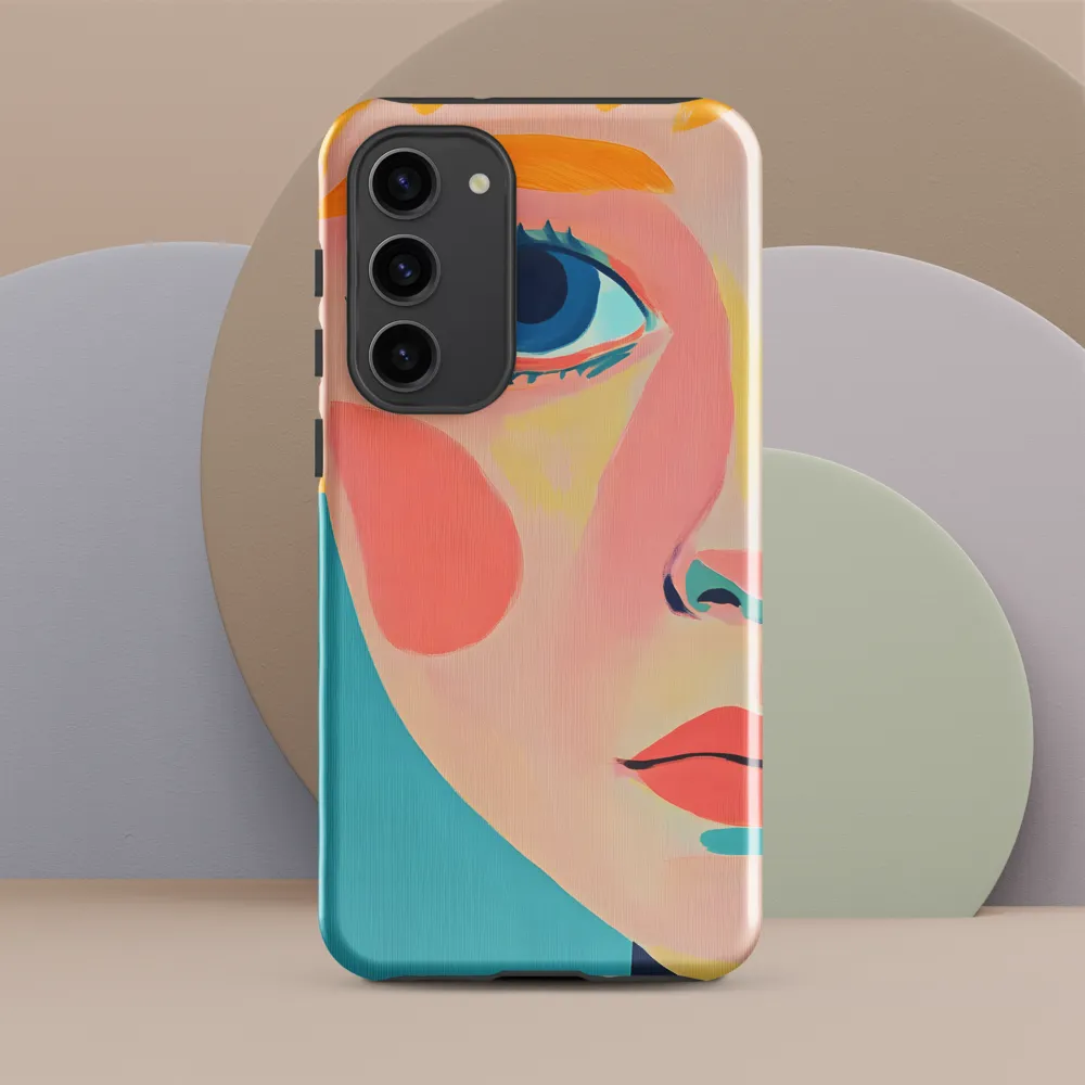 Whimsical Gaze | Phone Case |  S23 Plus | Tough Case | Glossy