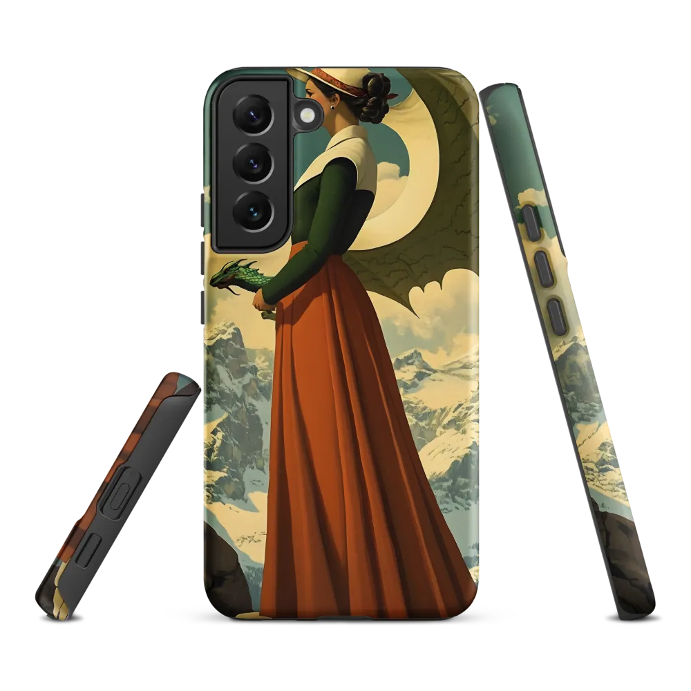 Mystic Harmony: The Dragon Keeper | Phone Case |  S22 Plus | Tough Case | Matte