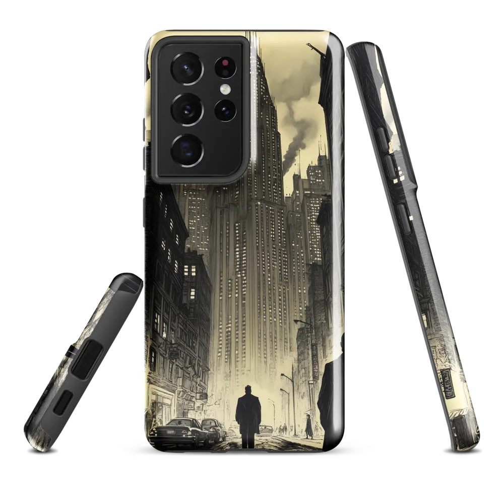 Echoes of the City | Phone Case |  S21 Ultra | Tough Case | Glossy