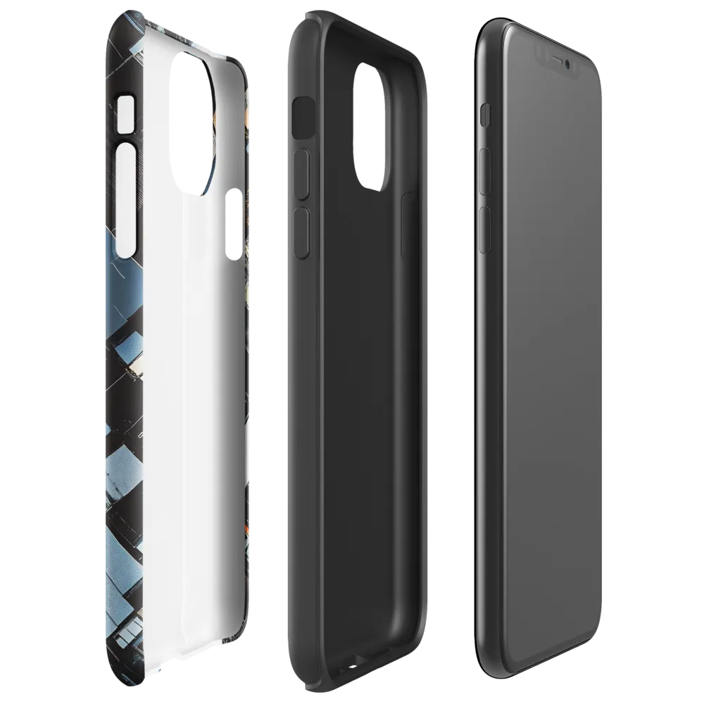 Urban Mosaic from Above | Phone Case |  11 Pro Max | Tough Case | Glossy