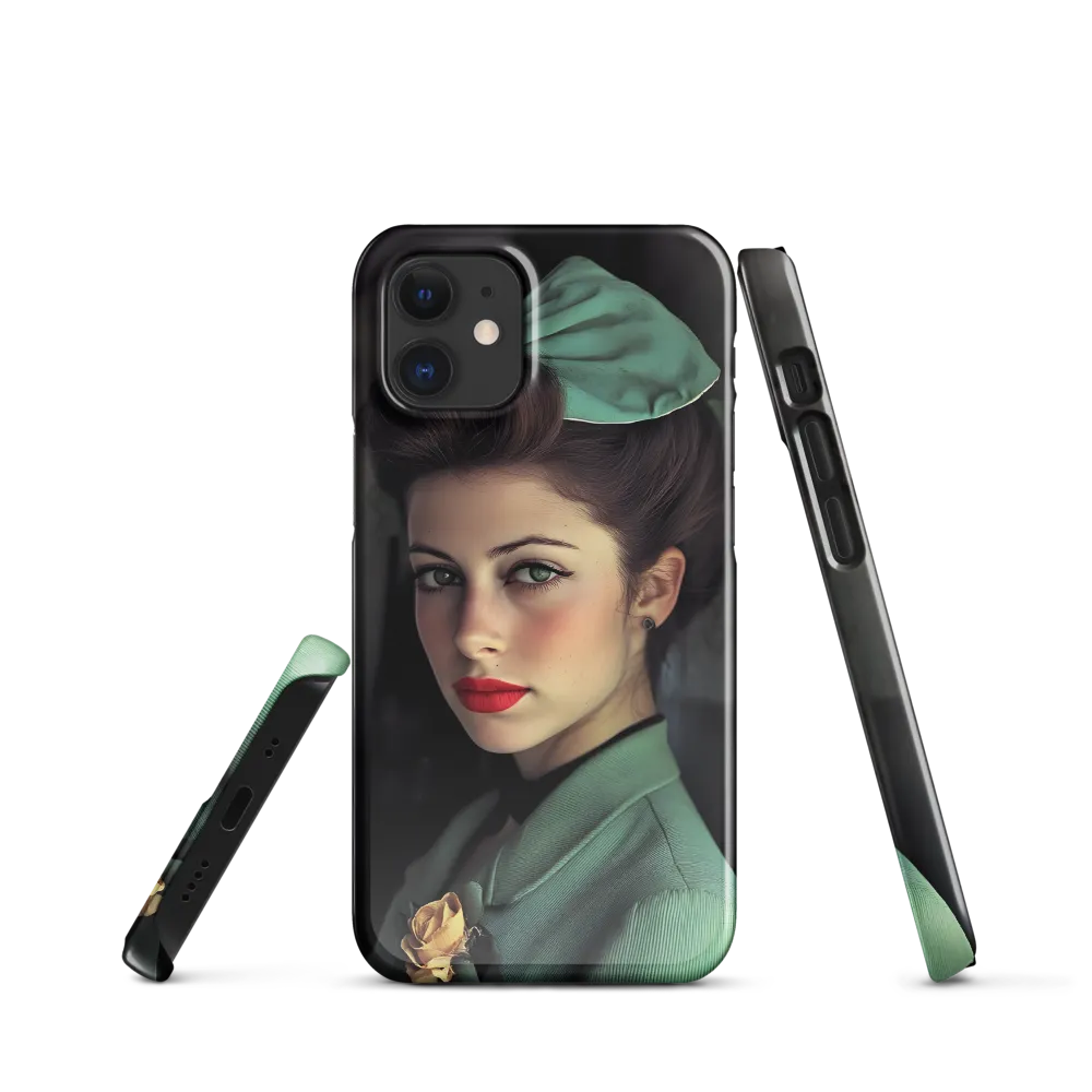 Elegance of the Past | Phone Case |  12 Mini | Snap Case | Glossy