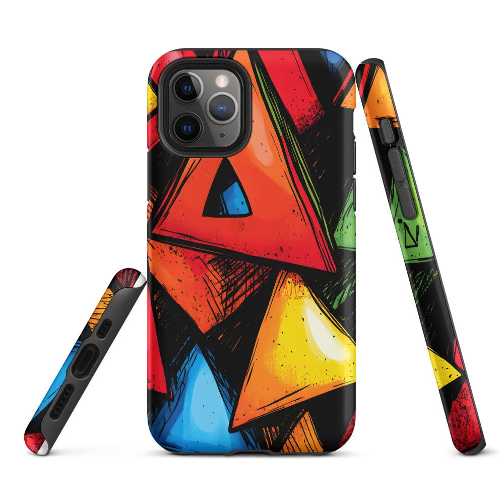 Vibrant Triangles in Abstract Harmony