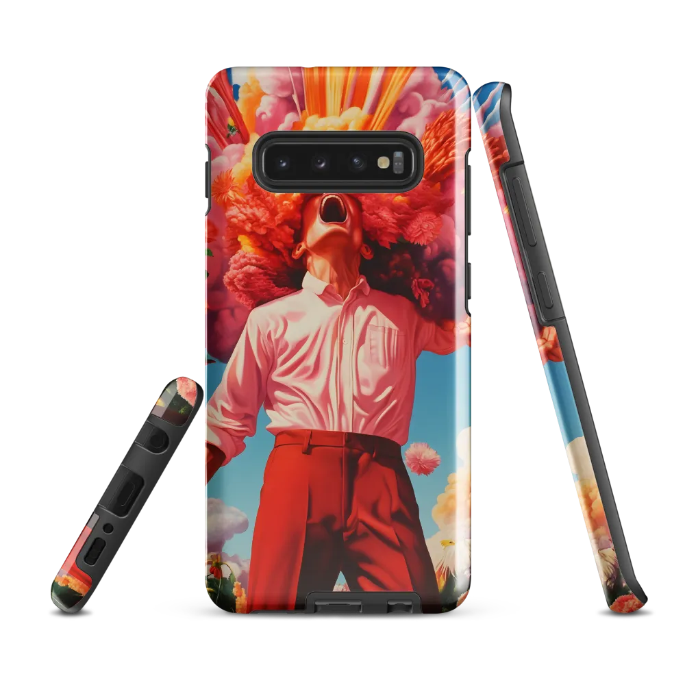 Eruption of Expression | Phone Case |  S10 Plus | Tough Case | Glossy