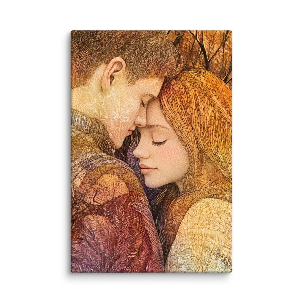 Embrace of Autumn | Canvas | 8″×12″