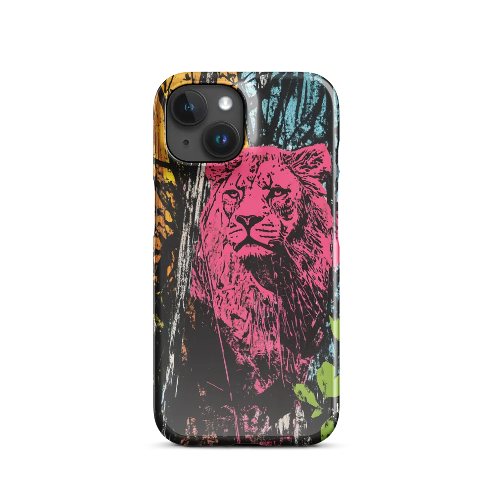 Fierce Vibrance: The Pink Lion