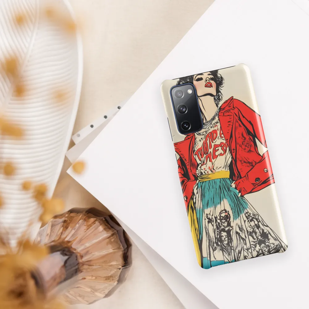 Vibrant Elegance: A Pop Art Fashion Statement