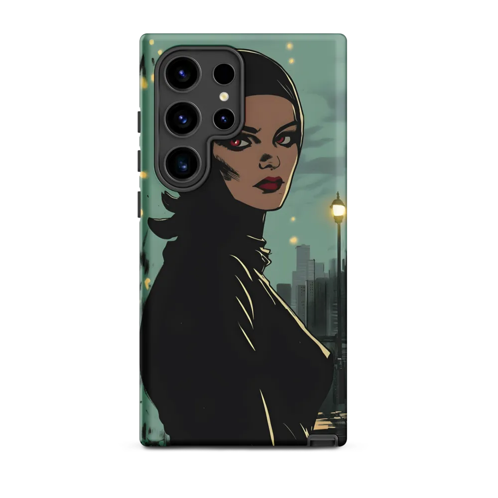 Shadows of Intrigue | Phone Case |  S24 Ultra | Tough Case | Matte