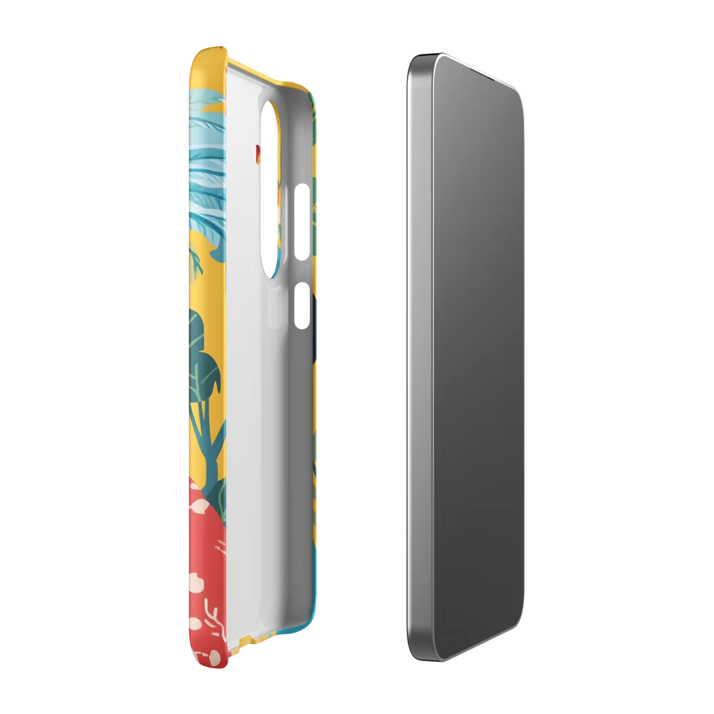 The Regal Parrot: A Celebration of Color | Phone Case |  S24 Plus | Snap Case | Matte