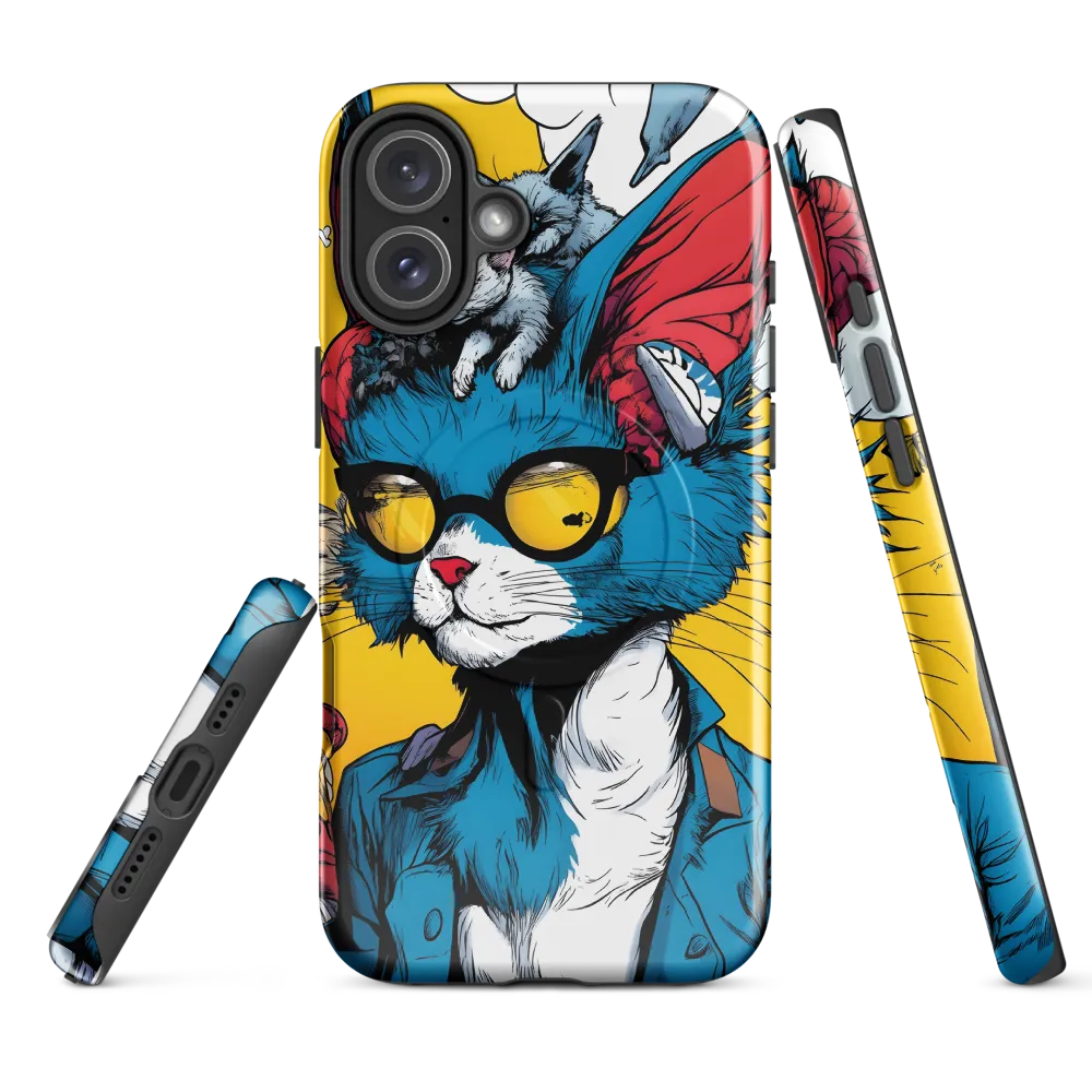 Whimsical Feline Coolness