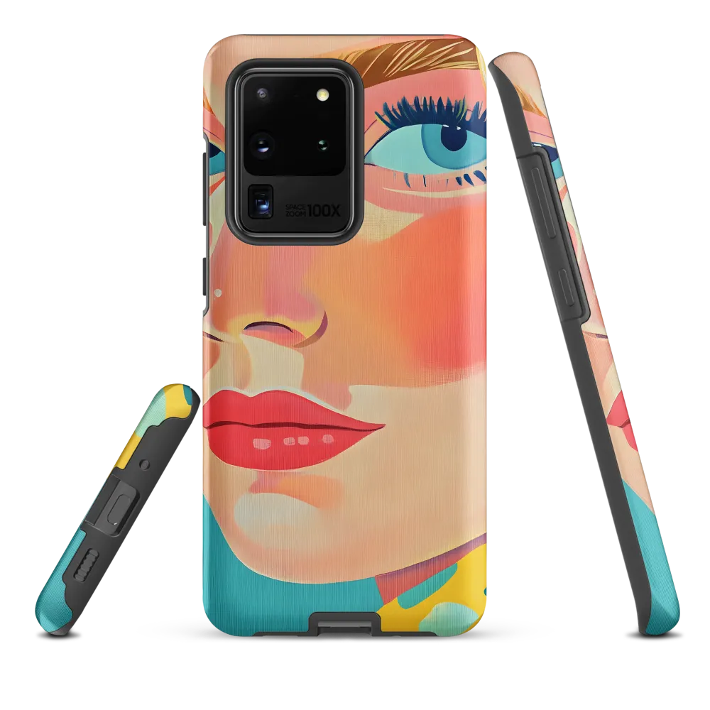 Vibrant Elegance: A Pop Art Portrait