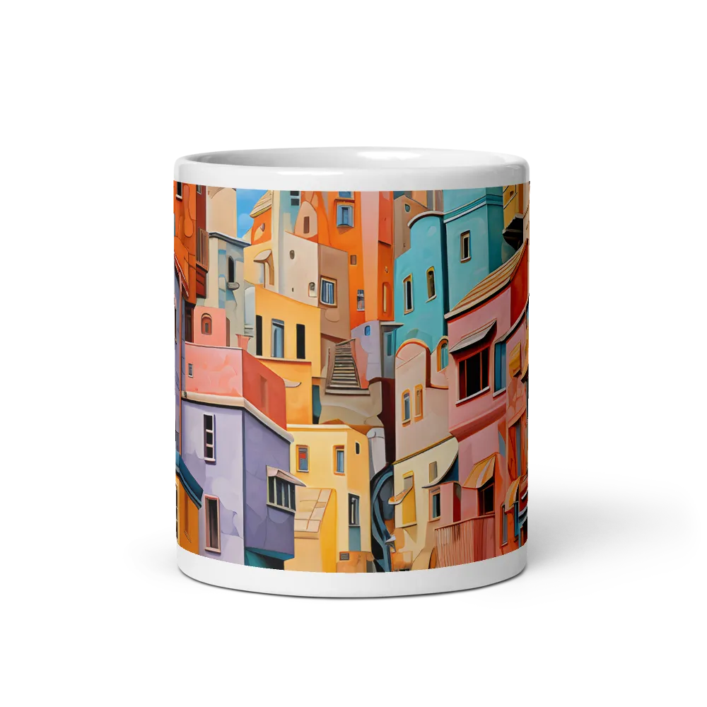 Vibrant Cityscape: A Kaleidoscope of Colors | Mugs | Multiple Sizes & Colors