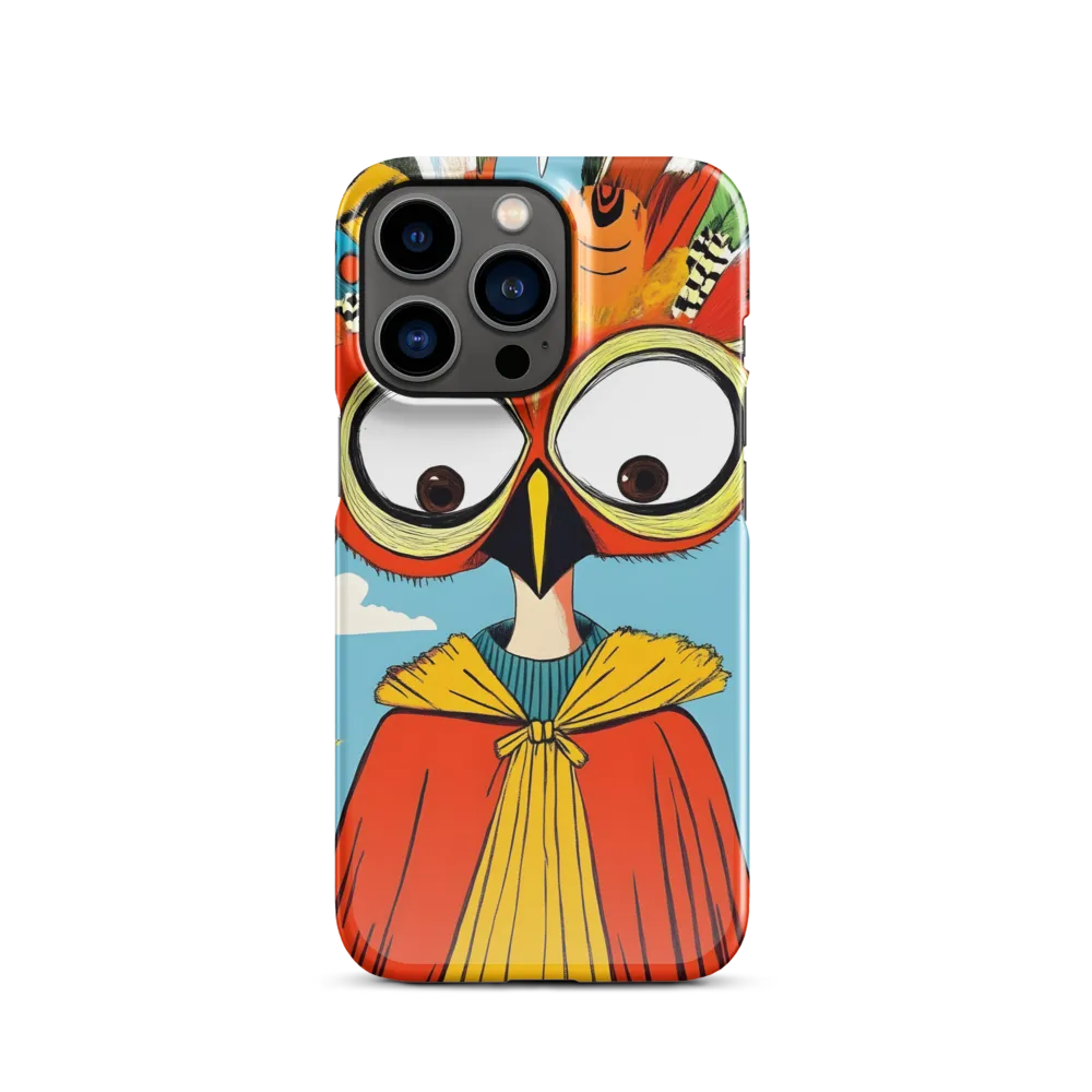 A Whimsical Encounter: The Owl-Human Fusion