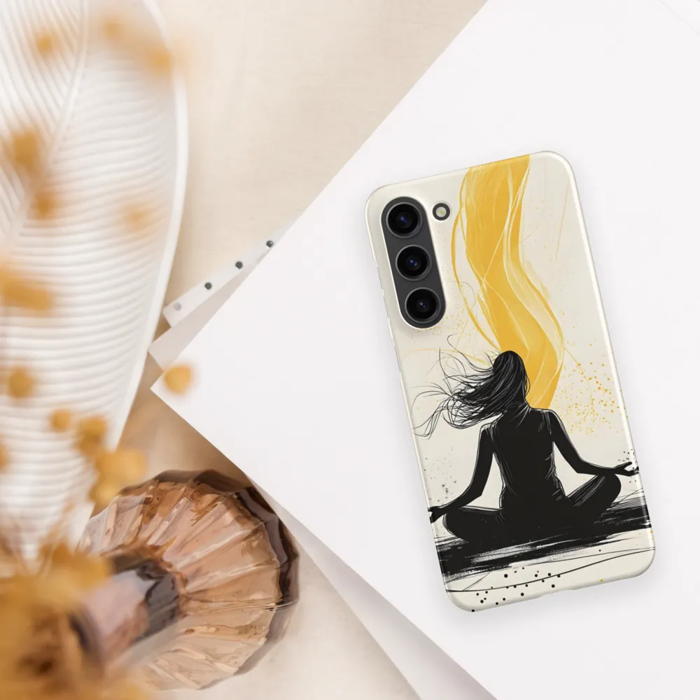 The Essence of Serenity | Phone Case |  S23 Plus | Snap Case | Matte